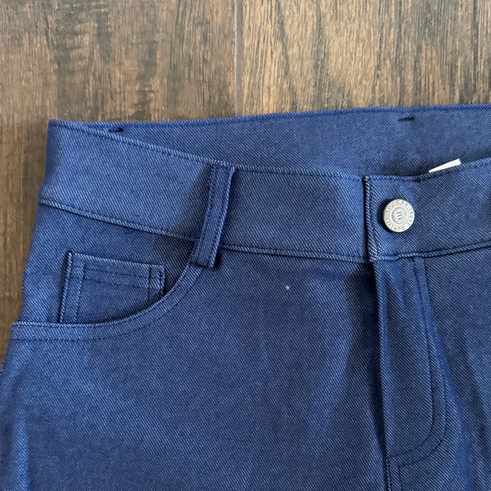 Yelete Women's Dark Blue Skinny Pants - Picture 2 of 4